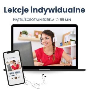 Lekcje indywidualne, 55 minut, Piątek/Sobota/Niedziela